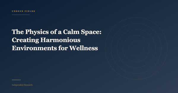 The Physics of a Calm Space: Creating Harmonious Environments for Wellness